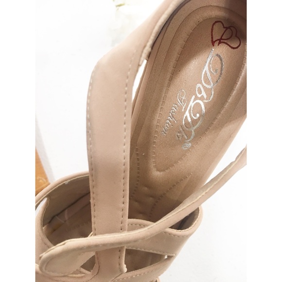 🤍D6DK FASHION | wedges sandals - Picture 4 of 10